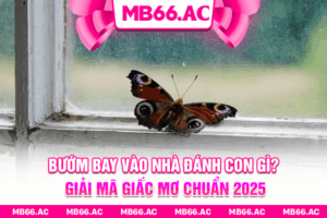 Bướm Bay Vào Nhà Đánh Con Gì? Giải Mã Giấc Mơ Chuẩn 2025