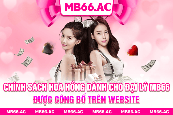 Chính sách hoa hồng dành cho đại lý MB66 được công bố trên website