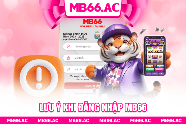 Lưu ý khi đăng nhập MB66